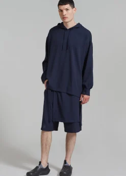 The Frankie Shop Heith Light Hoodie Blue Hot
