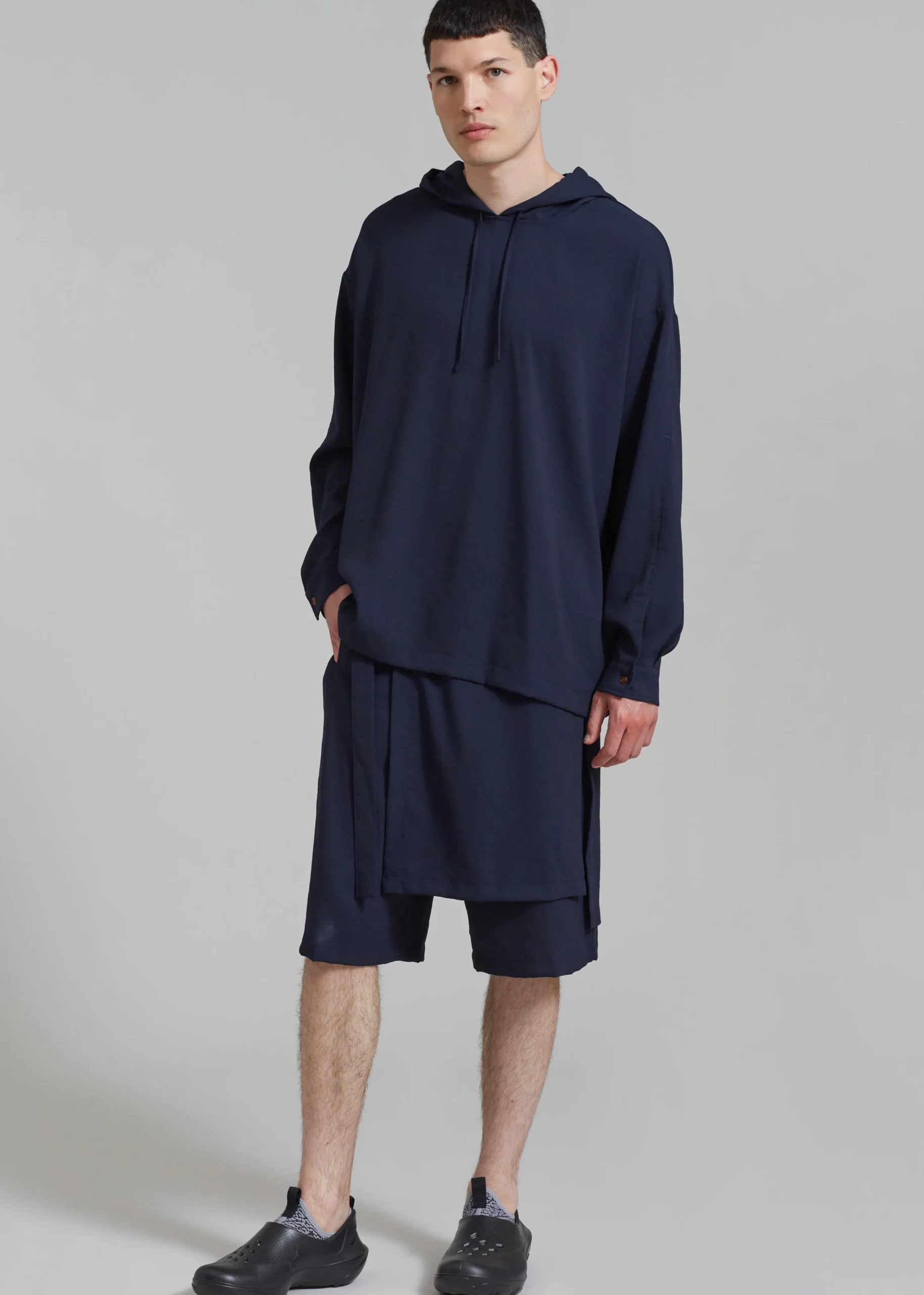 The Frankie Shop Heith Light Hoodie Blue Hot
