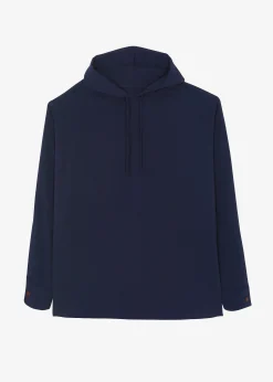 The Frankie Shop Heith Light Hoodie Blue Hot