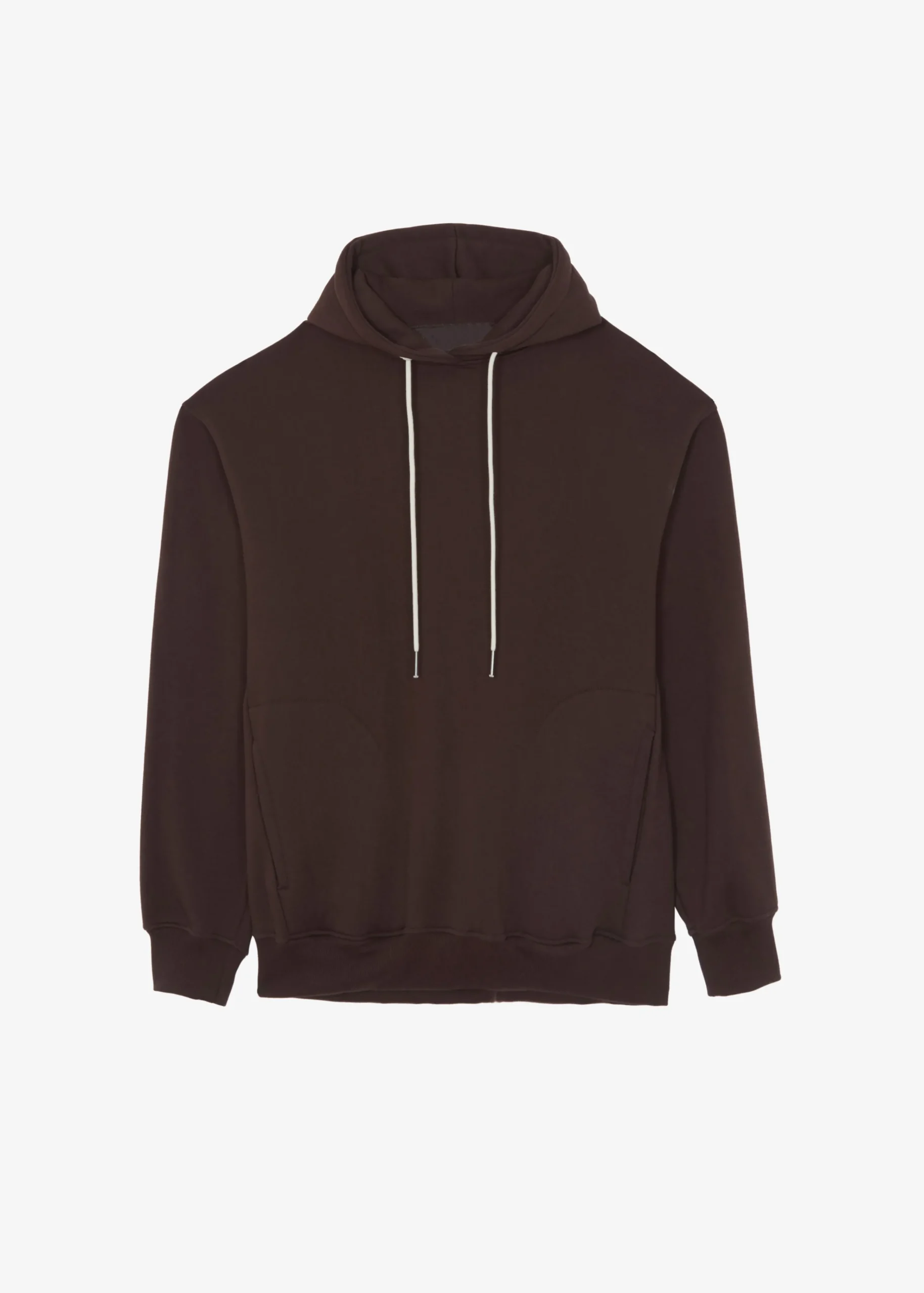 The Frankie Shop Hoops Hoodie Chocolate Plum