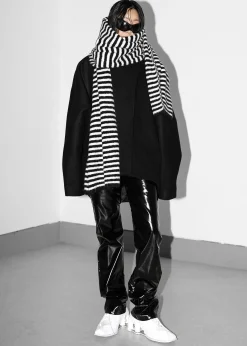 The Frankie Shop Ileen Vinyl Pants Black Online