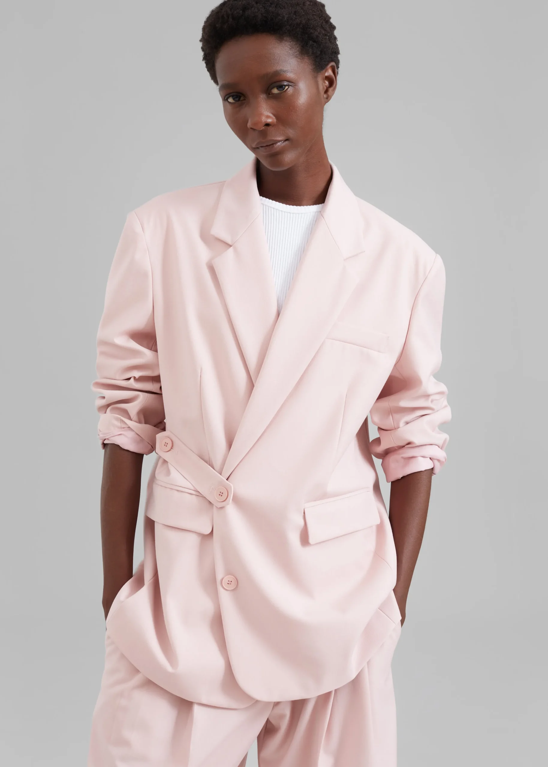 The Frankie Shop Jaipur Blazer Lotus Clearance