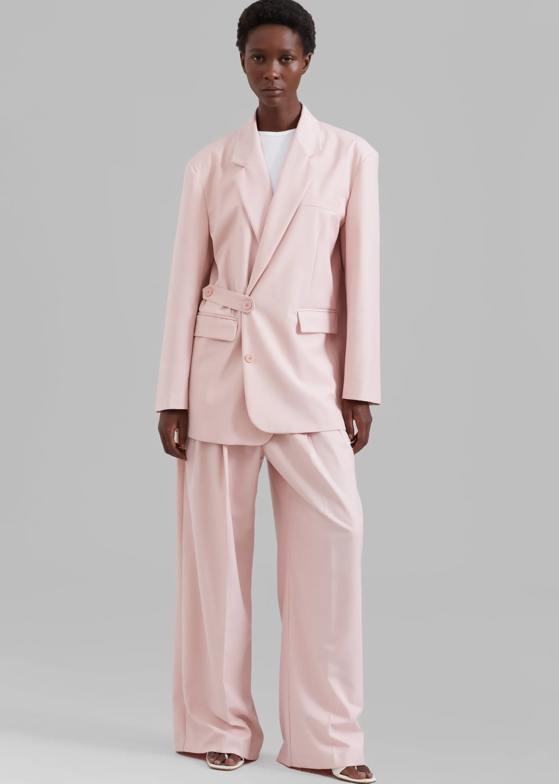 The Frankie Shop Jaipur Blazer Lotus Clearance