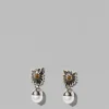The Frankie Shop Jasmin Sparrow Amie Drops Silver Online