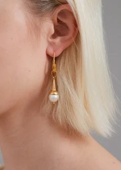 The Frankie Shop Jasmin Sparrow Lulu Earrings Gold Sale