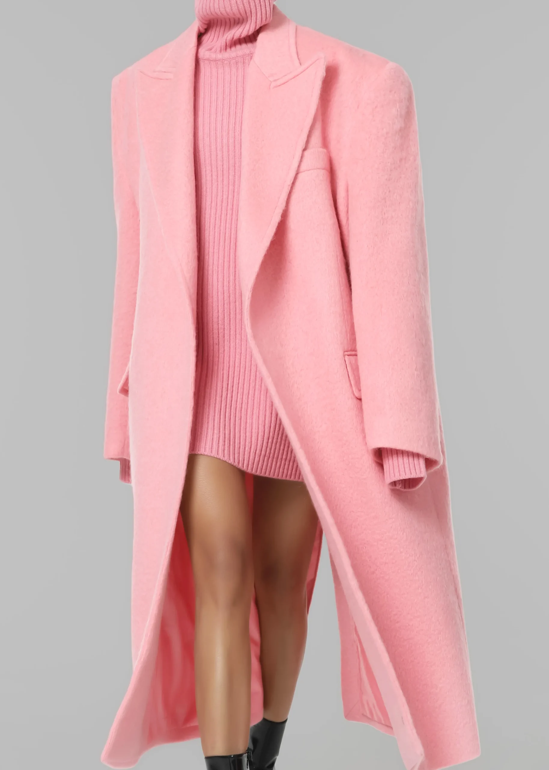The Frankie Shop John Oversized Coat Pink Clearance
