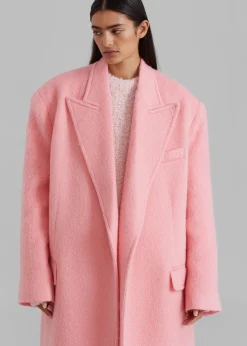 The Frankie Shop John Oversized Coat Pink Clearance