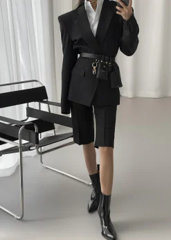 The Frankie Shop Jun Blazer Black Online