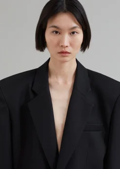 The Frankie Shop Jun Blazer Black Online