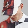 The Frankie Shop Jw Anderson Baseball Cap Off White Online