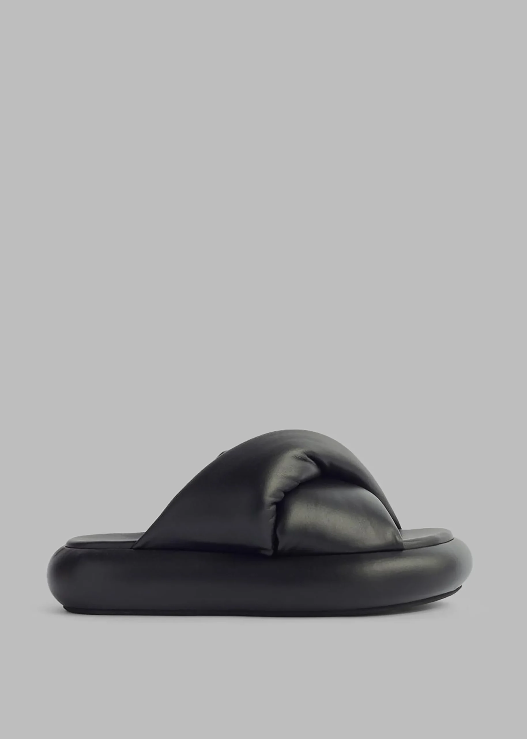 The Frankie Shop Jw Anderson Bumper Platform Twist Sandal Black Online