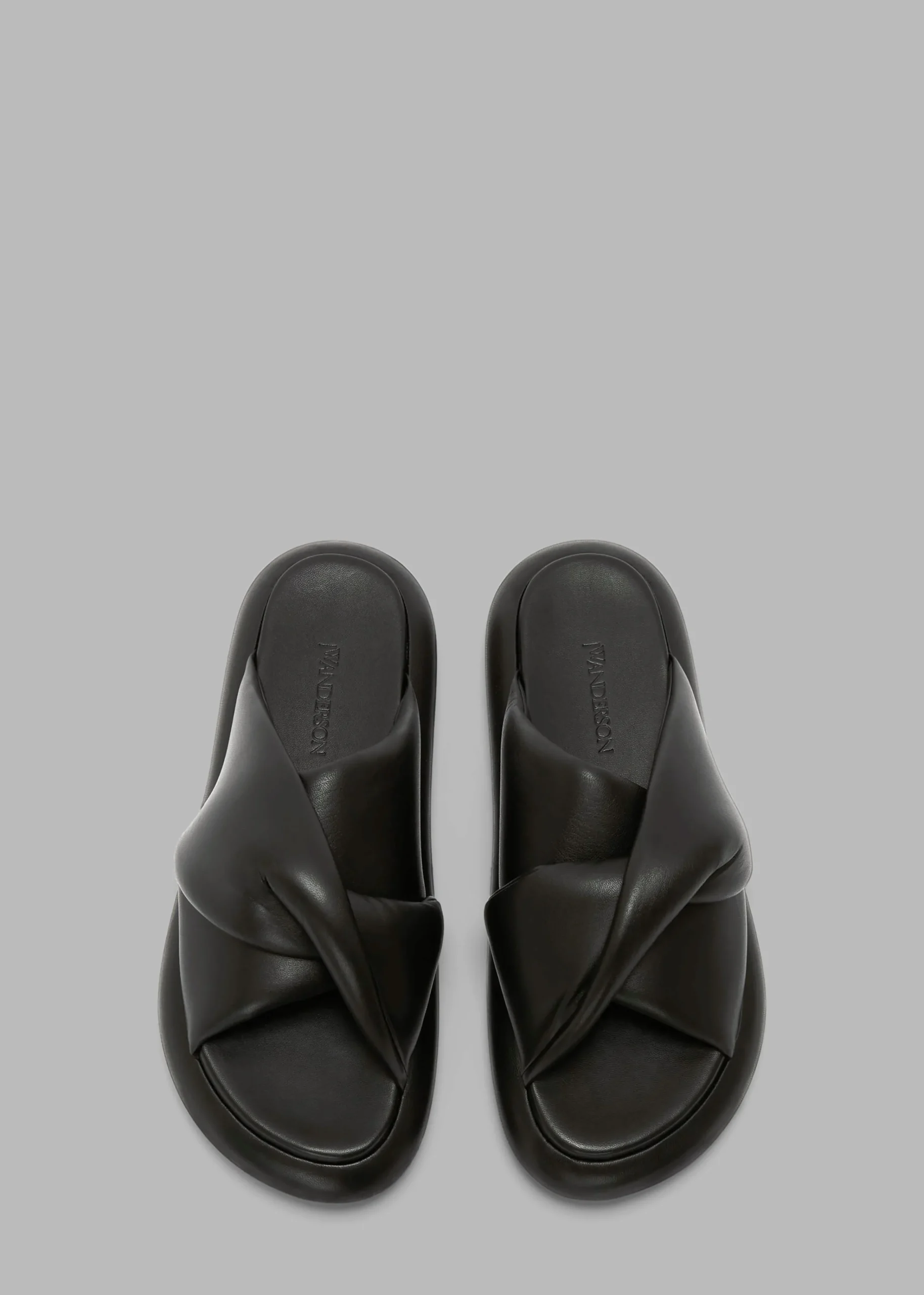 The Frankie Shop Jw Anderson Bumper Platform Twist Sandal Black Online