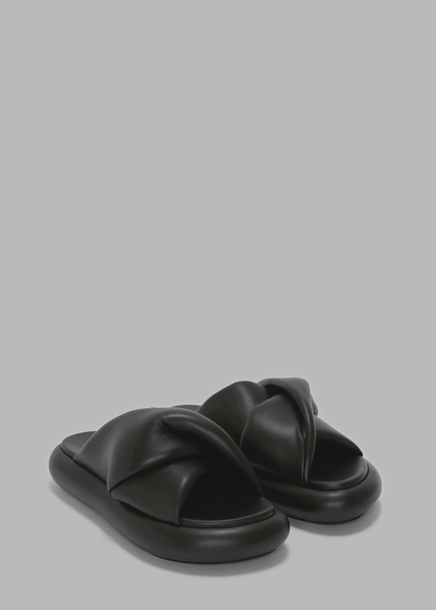 The Frankie Shop Jw Anderson Bumper Platform Twist Sandal Black Online