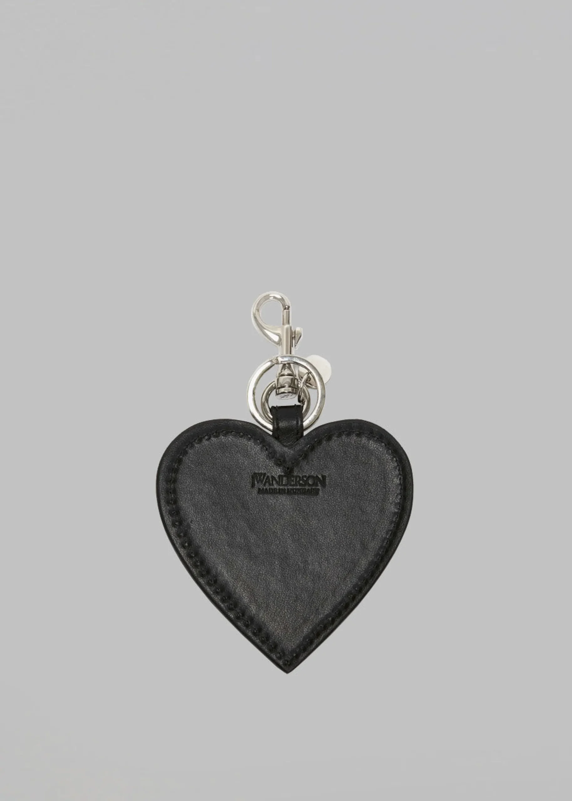 The Frankie Shop Jw Anderson Heart Keyring White/Black New