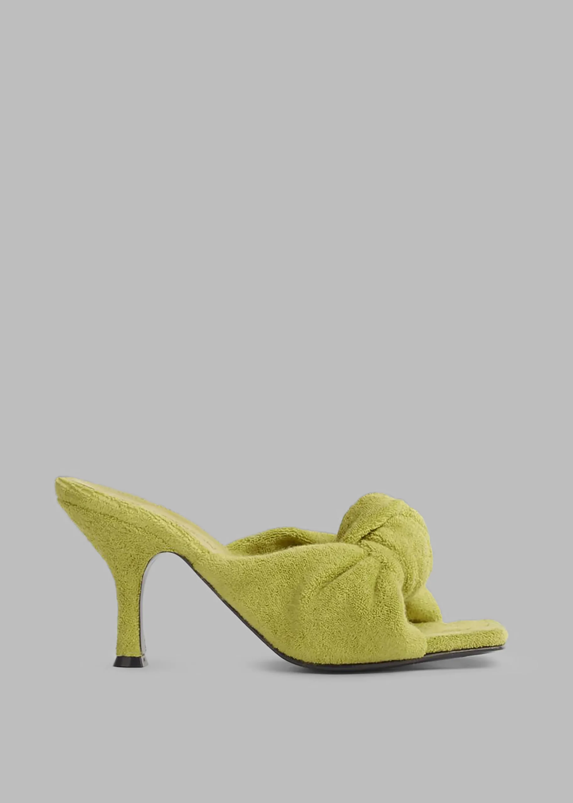 The Frankie Shop Jw Anderson Heel Knot Sandal Pop Green Best