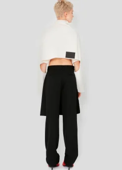 The Frankie Shop Jw Anderson Skirt Trousers Black Clearance