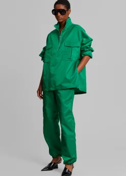 The Frankie Shop Kevin Anorak Jacket Kelly Green Online