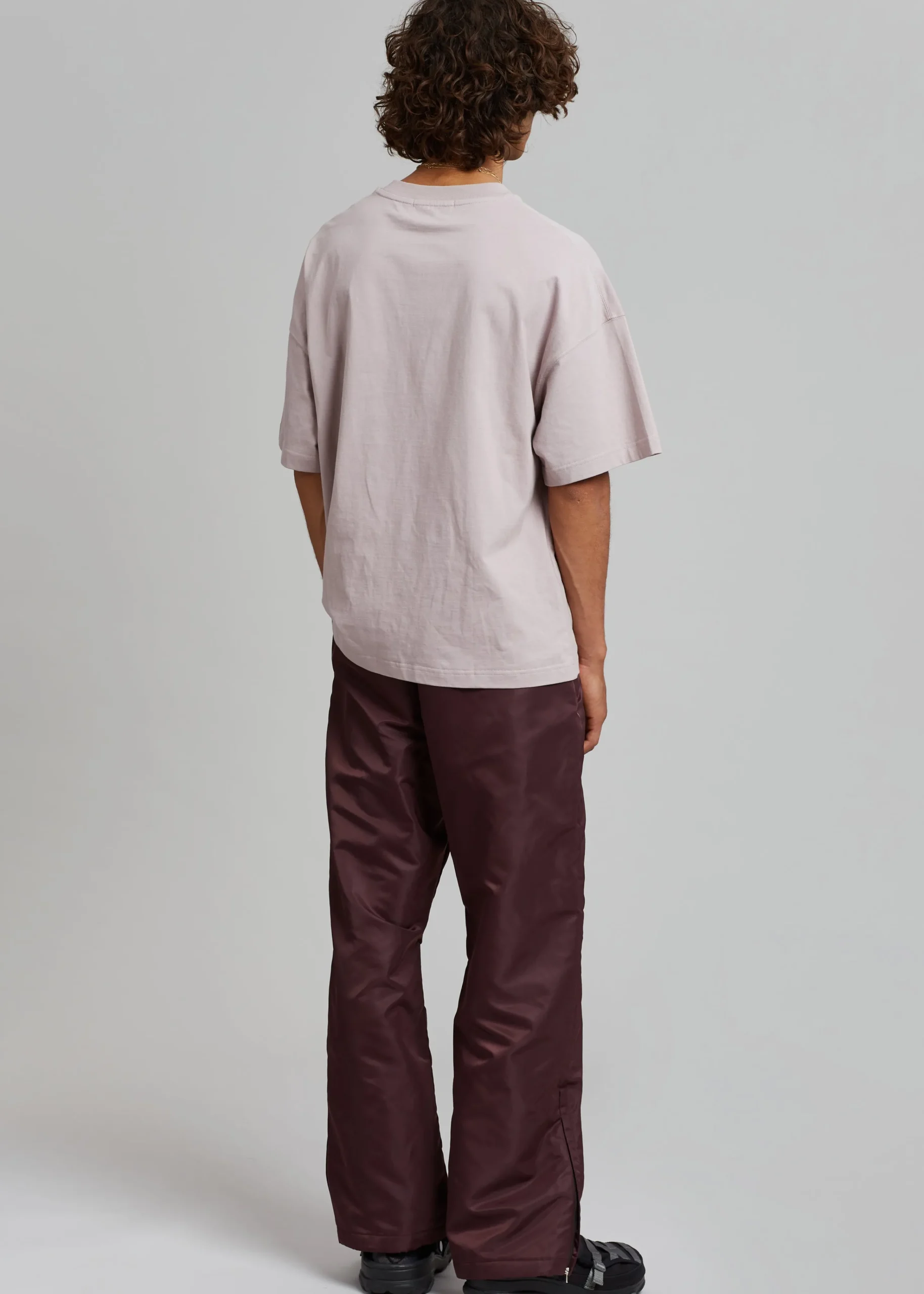 The Frankie Shop Kevin Track Pants Burgundy Best