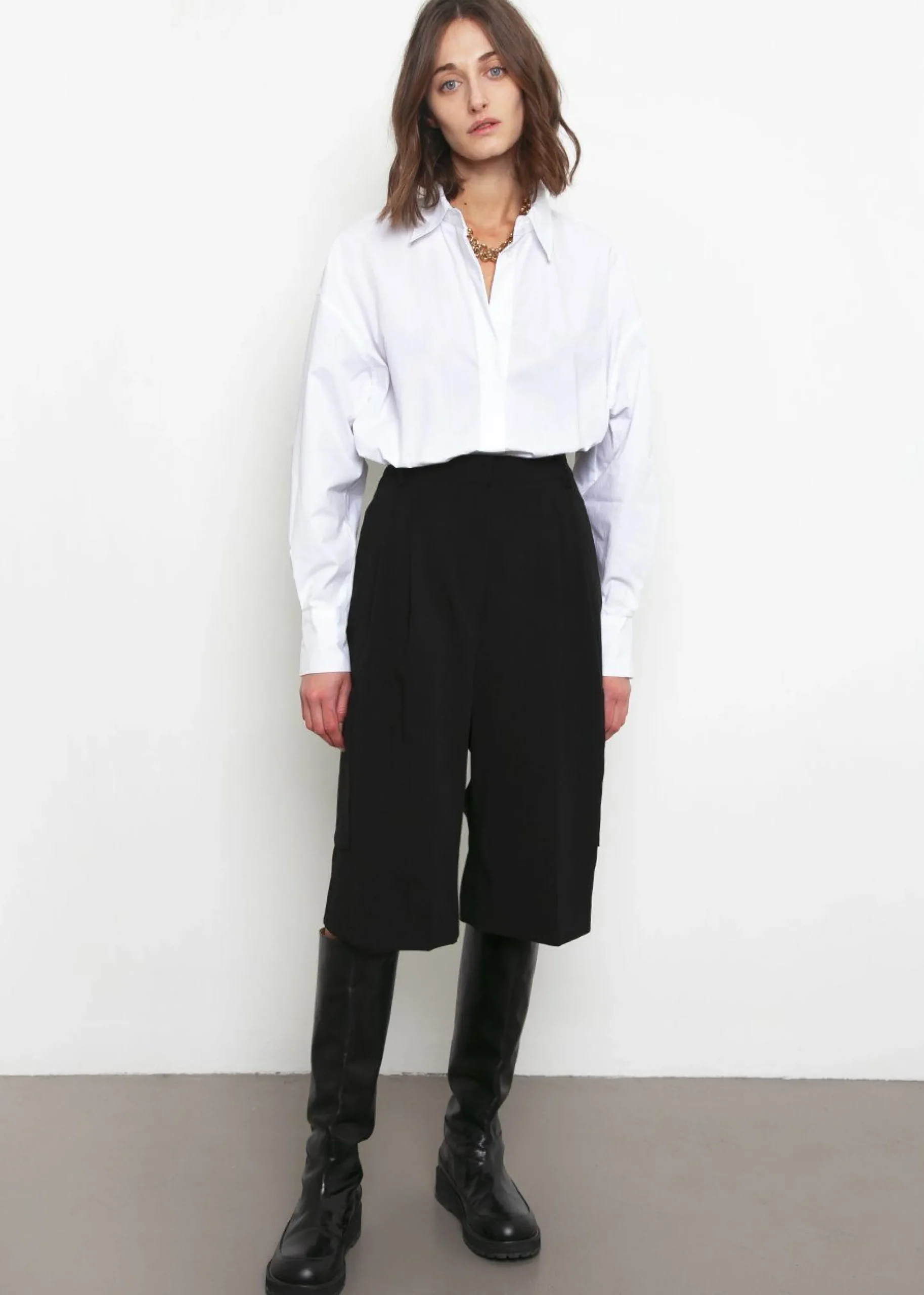 The Frankie Shop Lakely Oversized Button Down Shirt White Online