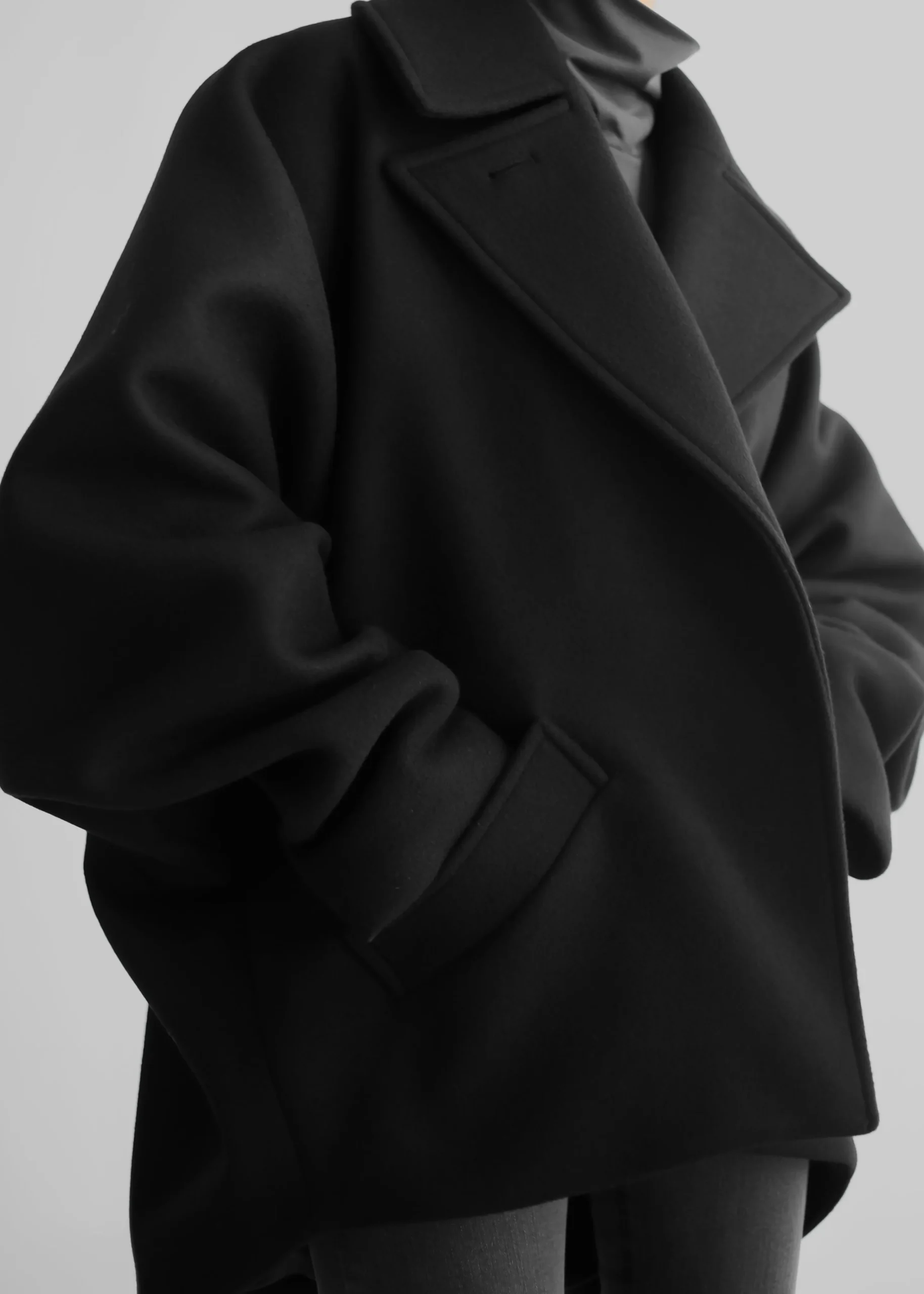The Frankie Shop Lane Coat Black Hot