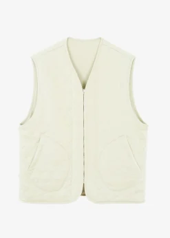 The Frankie Shop Lant Reversible Vest Slate Green Sale