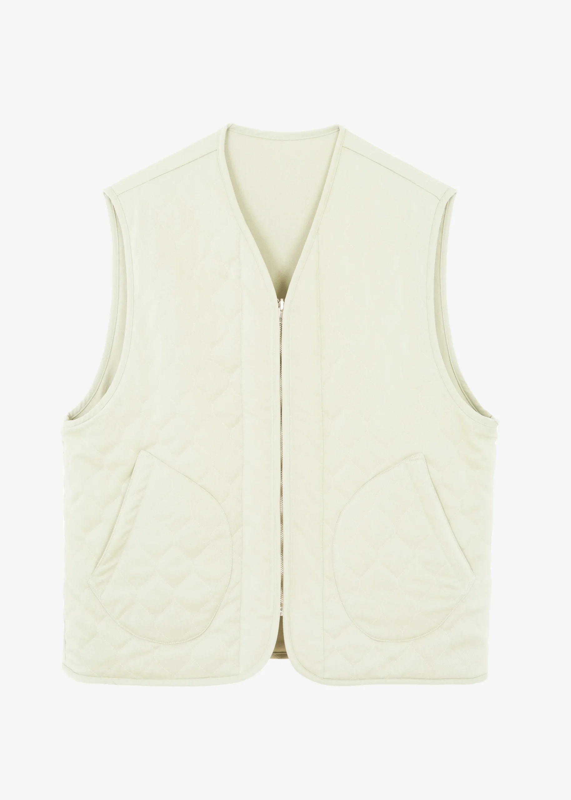 The Frankie Shop Lant Reversible Vest Slate Green Sale