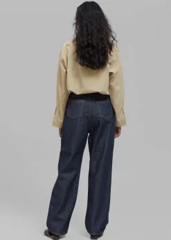 The Frankie Shop Laris Jeans Indigo New
