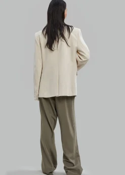 The Frankie Shop Lasla Blazer Cream New