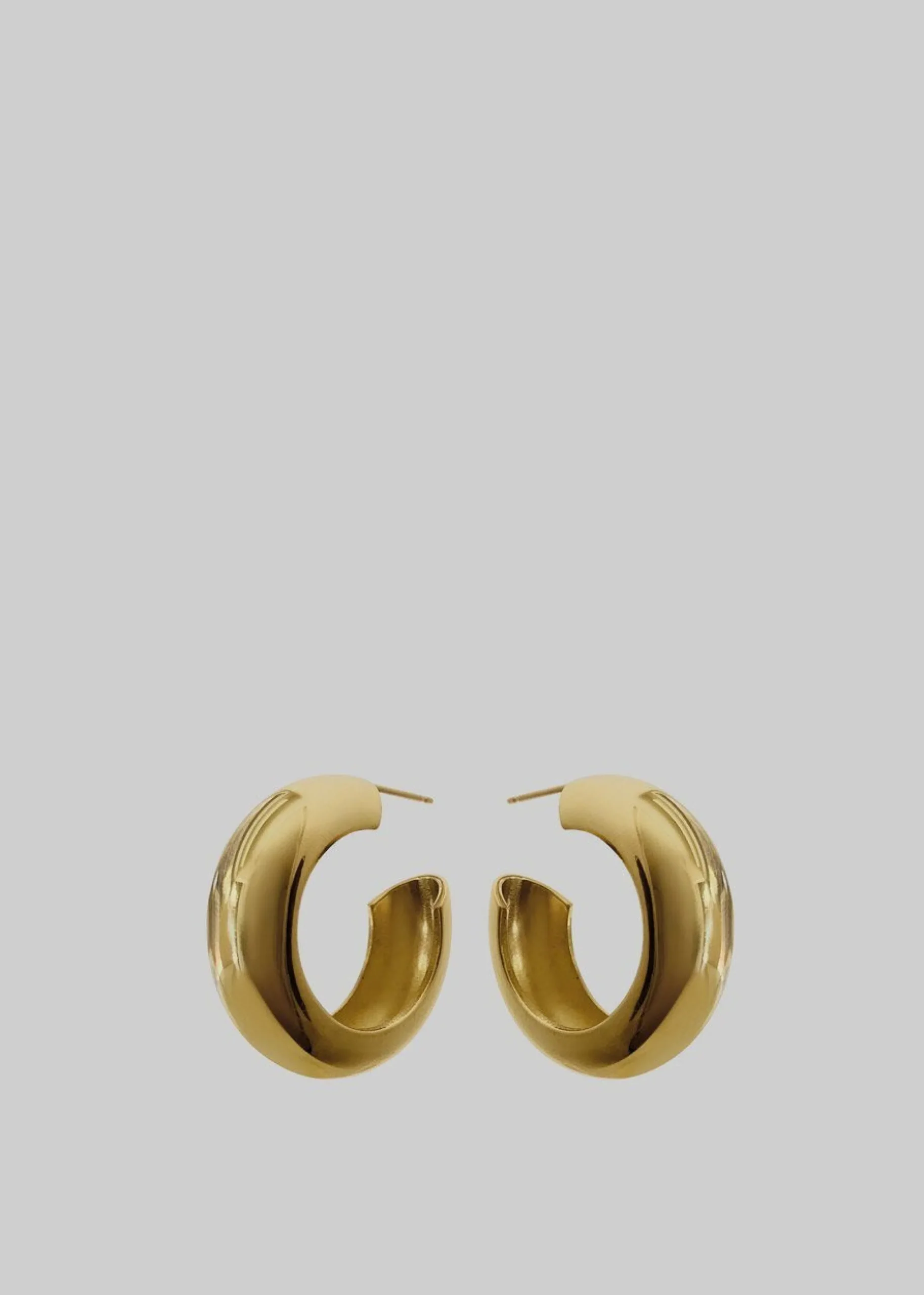 The Frankie Shop Laura Lombardi Cusp Hoops Gold Outlet