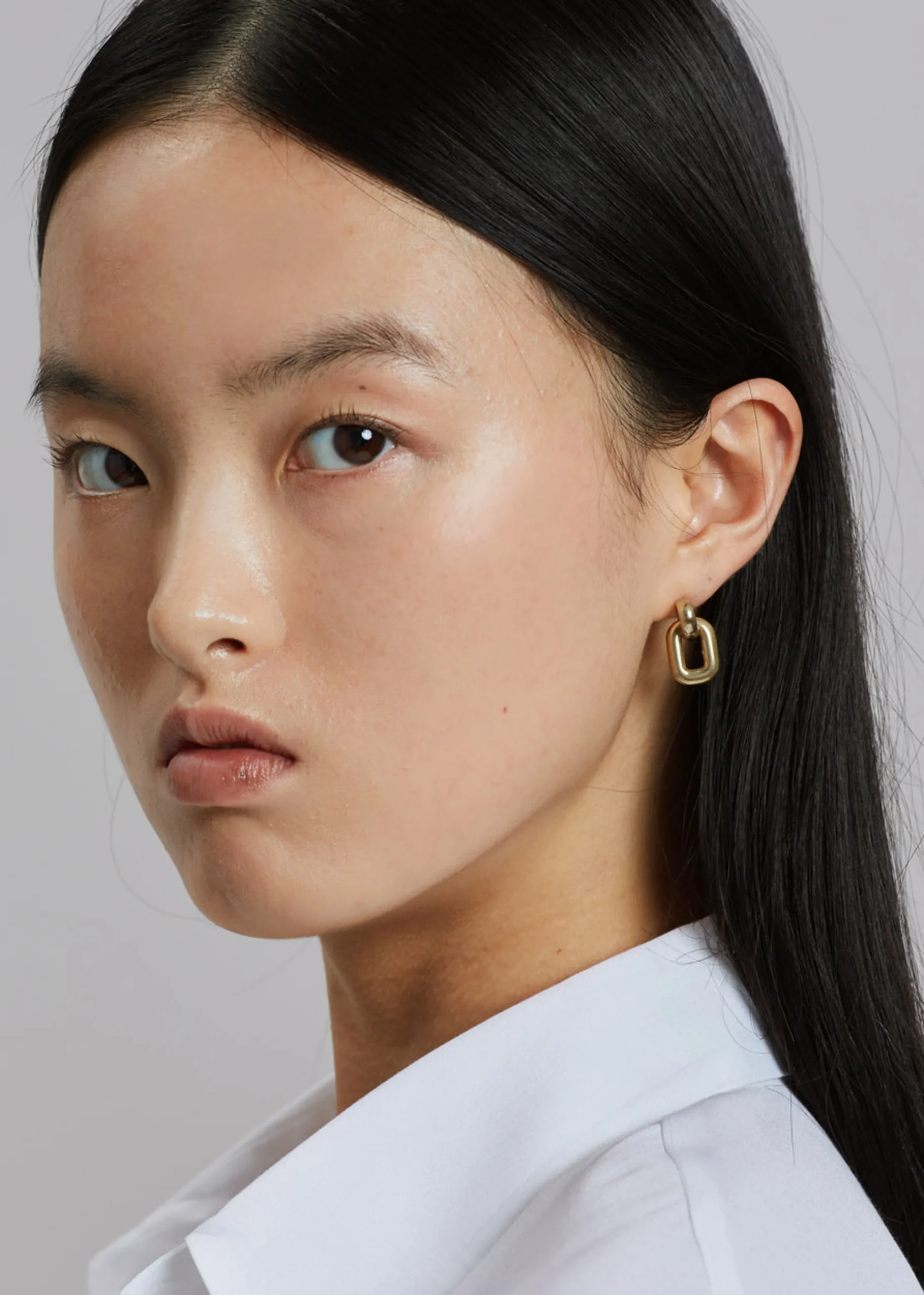 The Frankie Shop Laura Lombardi Greca Earrings Gold Online