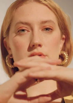 The Frankie Shop Laura Lombardi Spira Hoops Gold