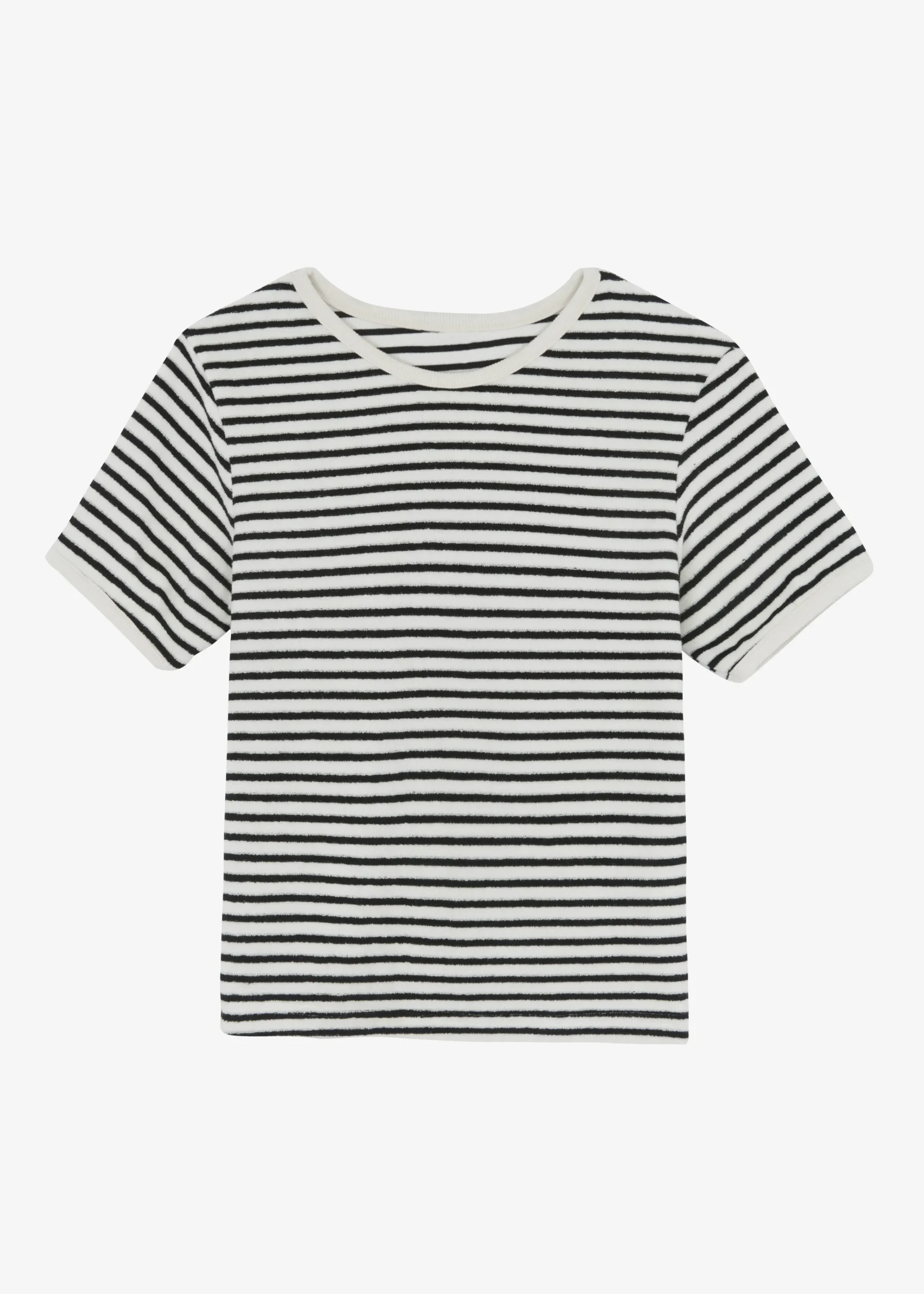 The Frankie Shop Lennox Tee Black Stripe Best