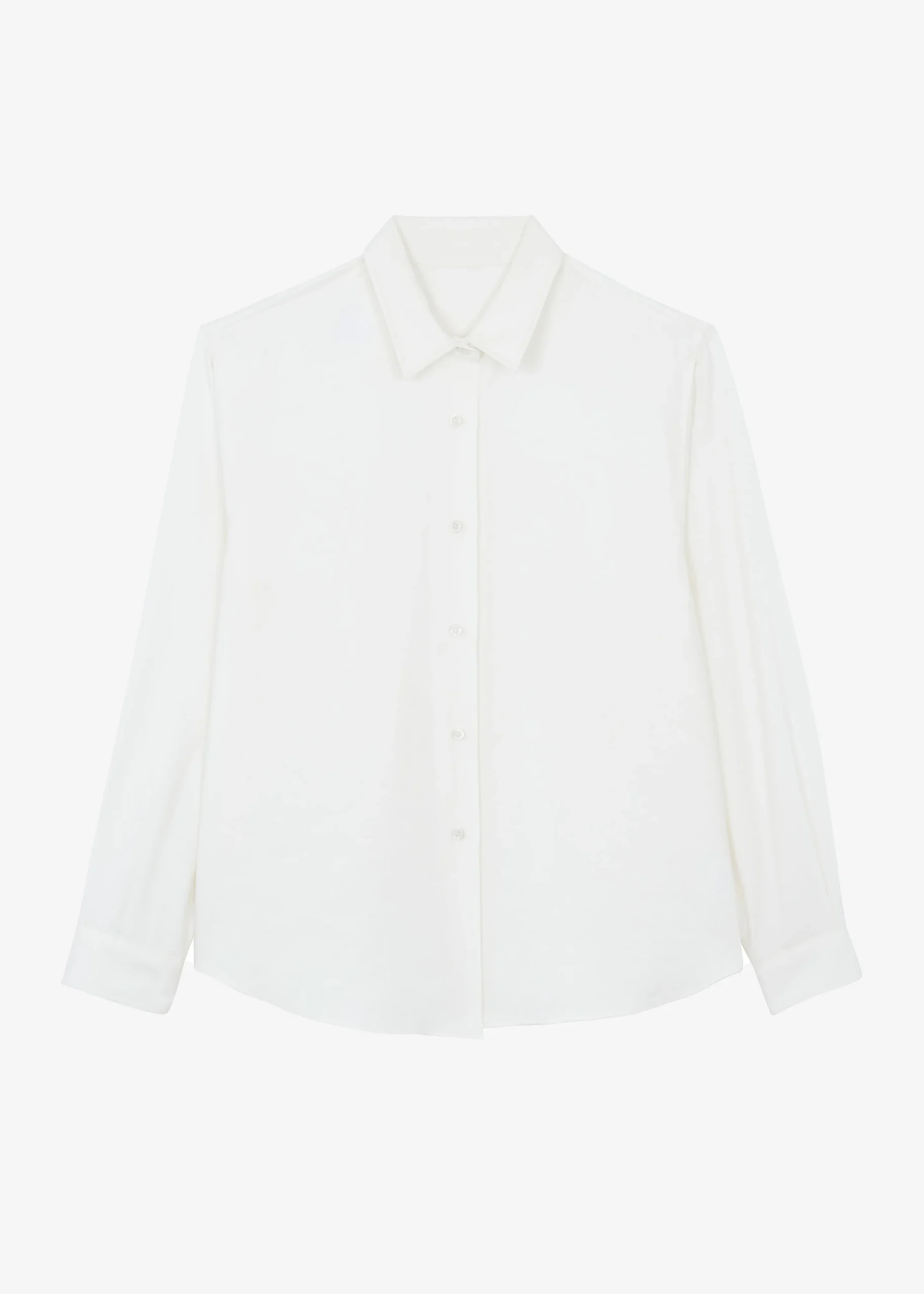 The Frankie Shop Lotta Fluid Shirt Off White Outlet