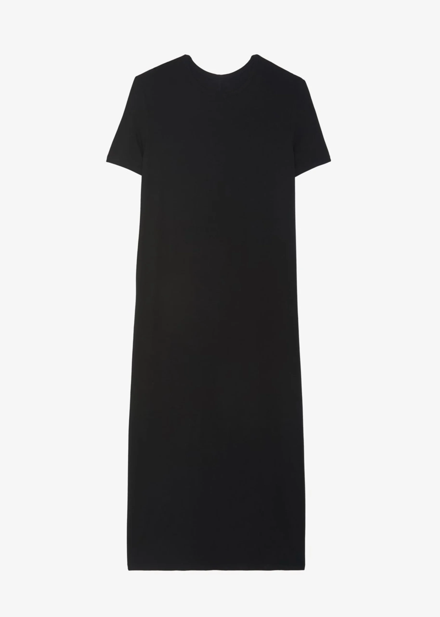 The Frankie Shop Lou Oversized Tee Dress Black Best