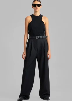 The Frankie Shop Maesa Cargo Pants Black Hot