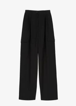 The Frankie Shop Maesa Cargo Pants Black Hot