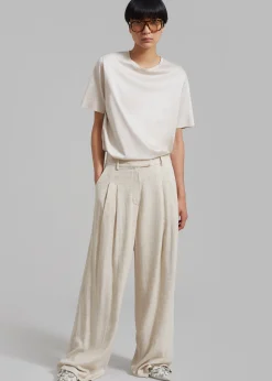 The Frankie Shop Malene Birger Cymbaria Pants Undyed Sale