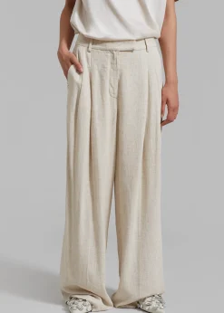 The Frankie Shop Malene Birger Cymbaria Pants Undyed Sale