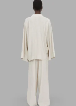 The Frankie Shop Malene Birger Lomaria Blouse Undyed Discount