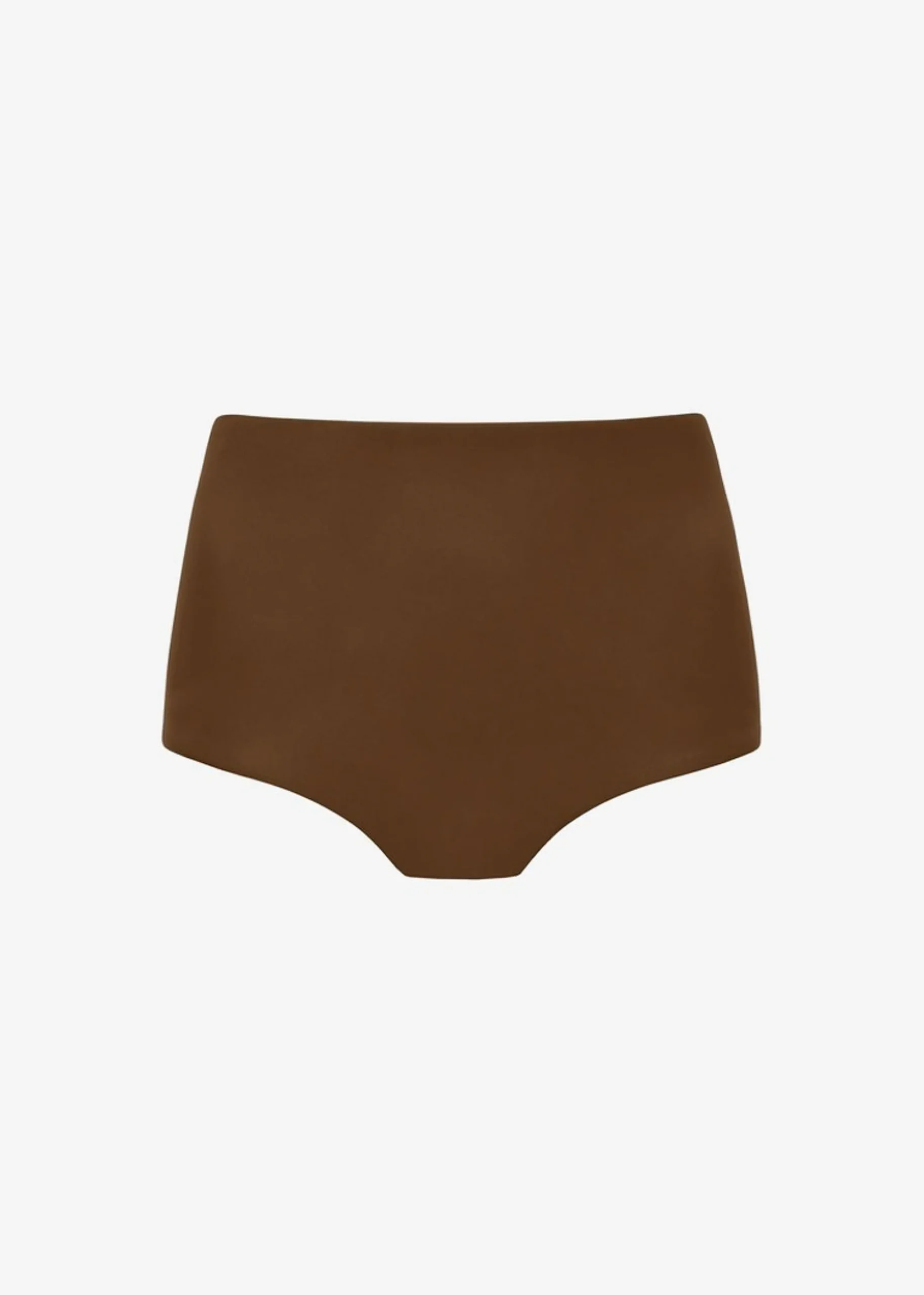 The Frankie Shop Matteau High Waist Bikini Brief Pecan Best