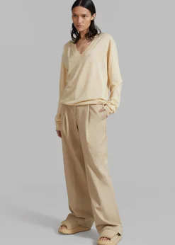 The Frankie Shop Matteau Summer Chino Sand Clearance