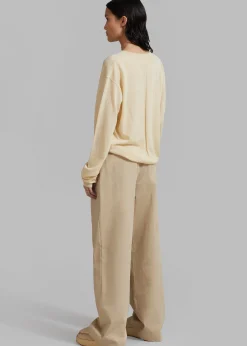 The Frankie Shop Matteau Summer Chino Sand Clearance