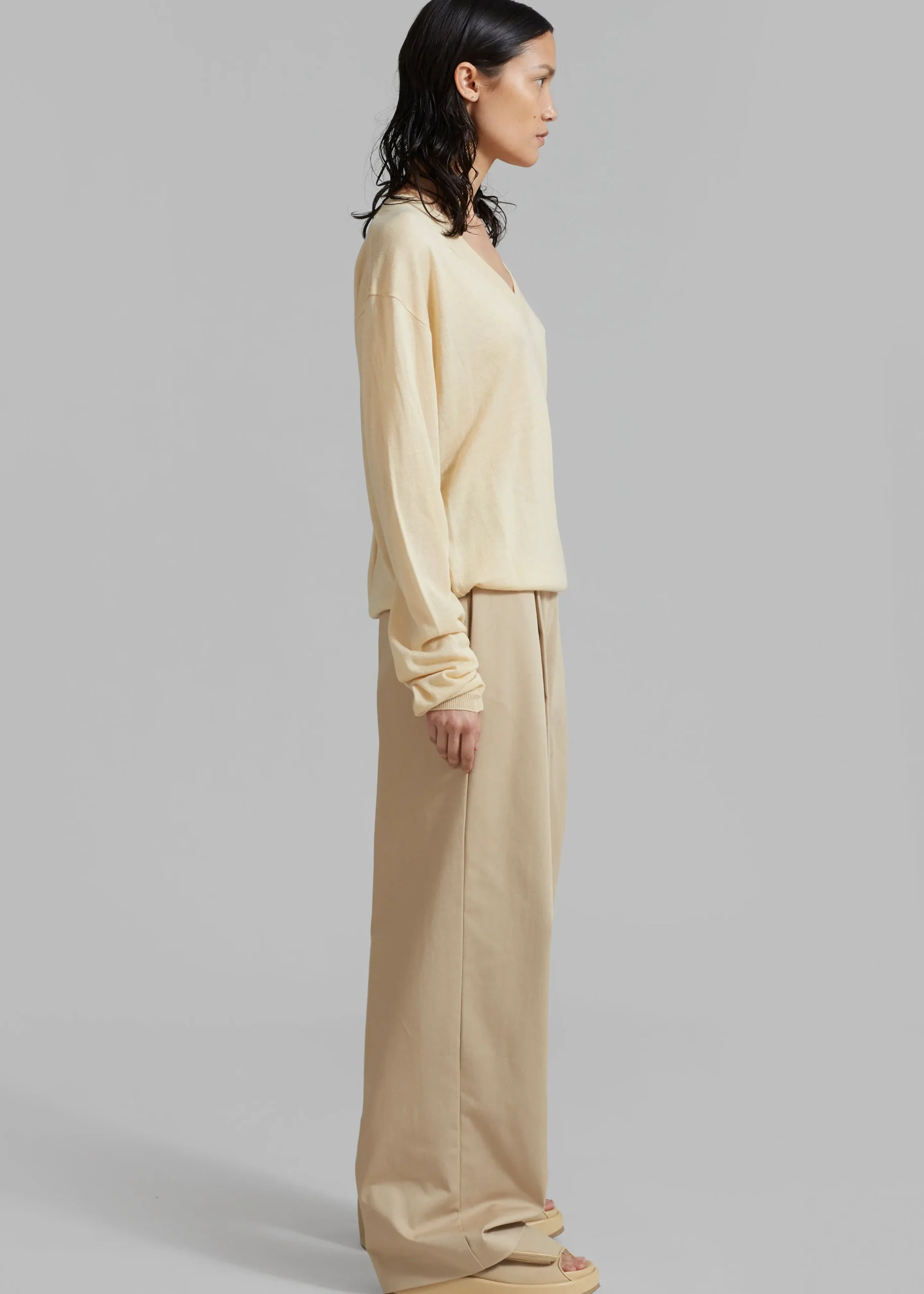 The Frankie Shop Matteau Summer Chino Sand Clearance