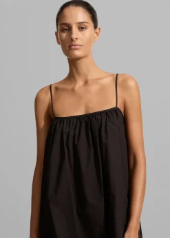 The Frankie Shop Matteau Voluminous Cami Mini Dress Black Sale