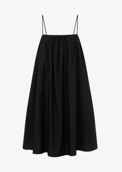 The Frankie Shop Matteau Voluminous Cami Mini Dress Black Sale