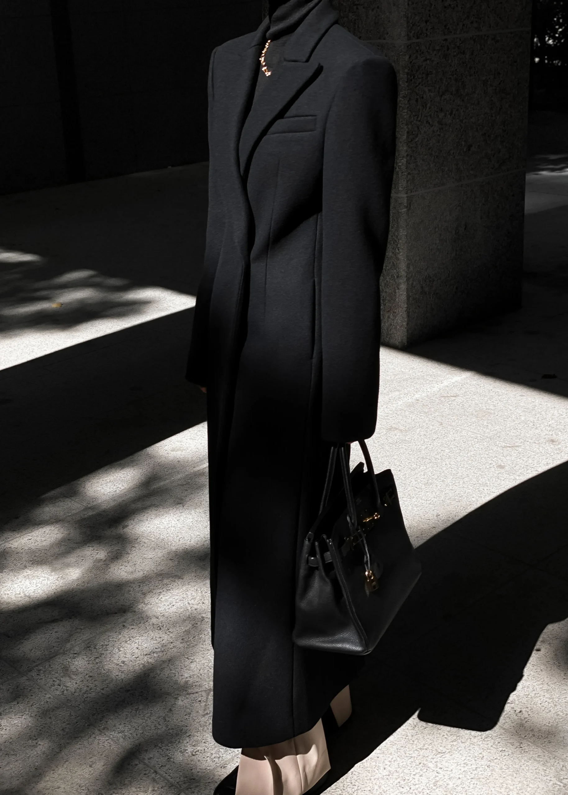 The Frankie Shop Melva Coat Black Clearance