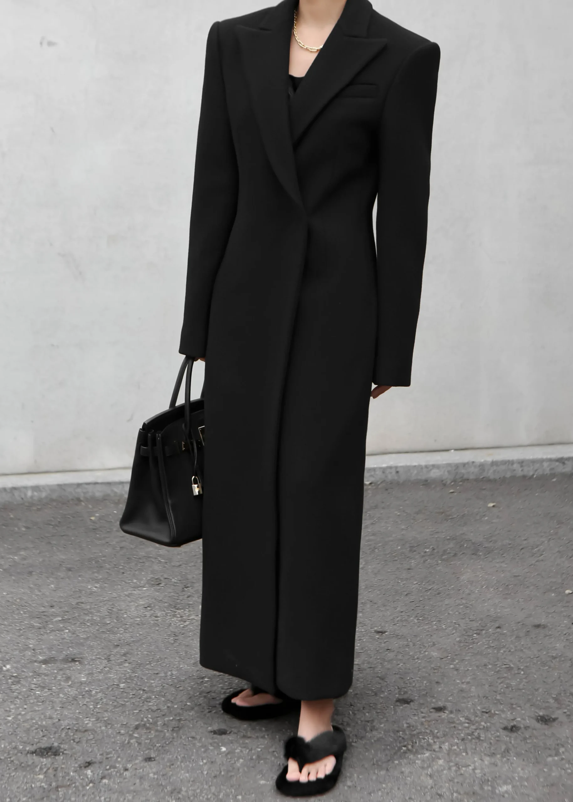 The Frankie Shop Melva Coat Black Clearance