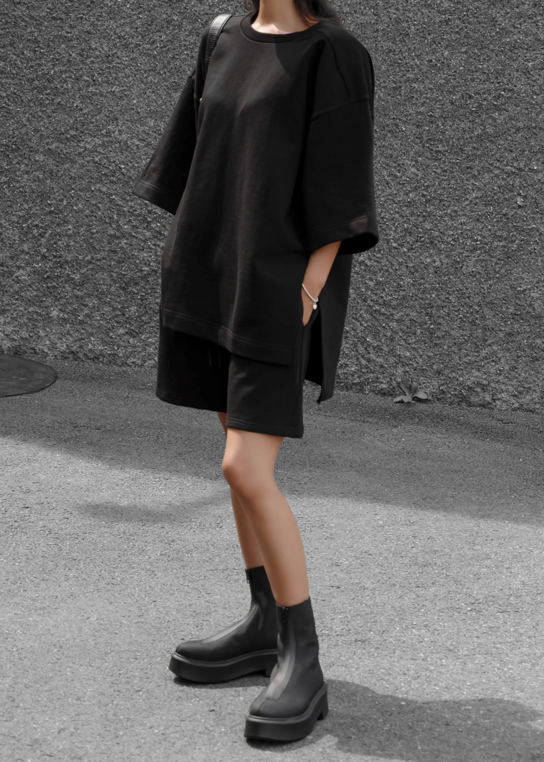 The Frankie Shop Memphis Fleece Set Black Online
