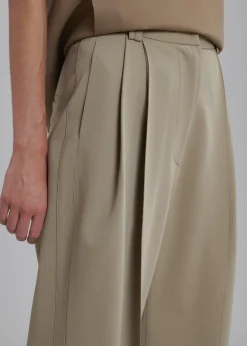 The Frankie Shop Naomie String Pants Latte Clearance
