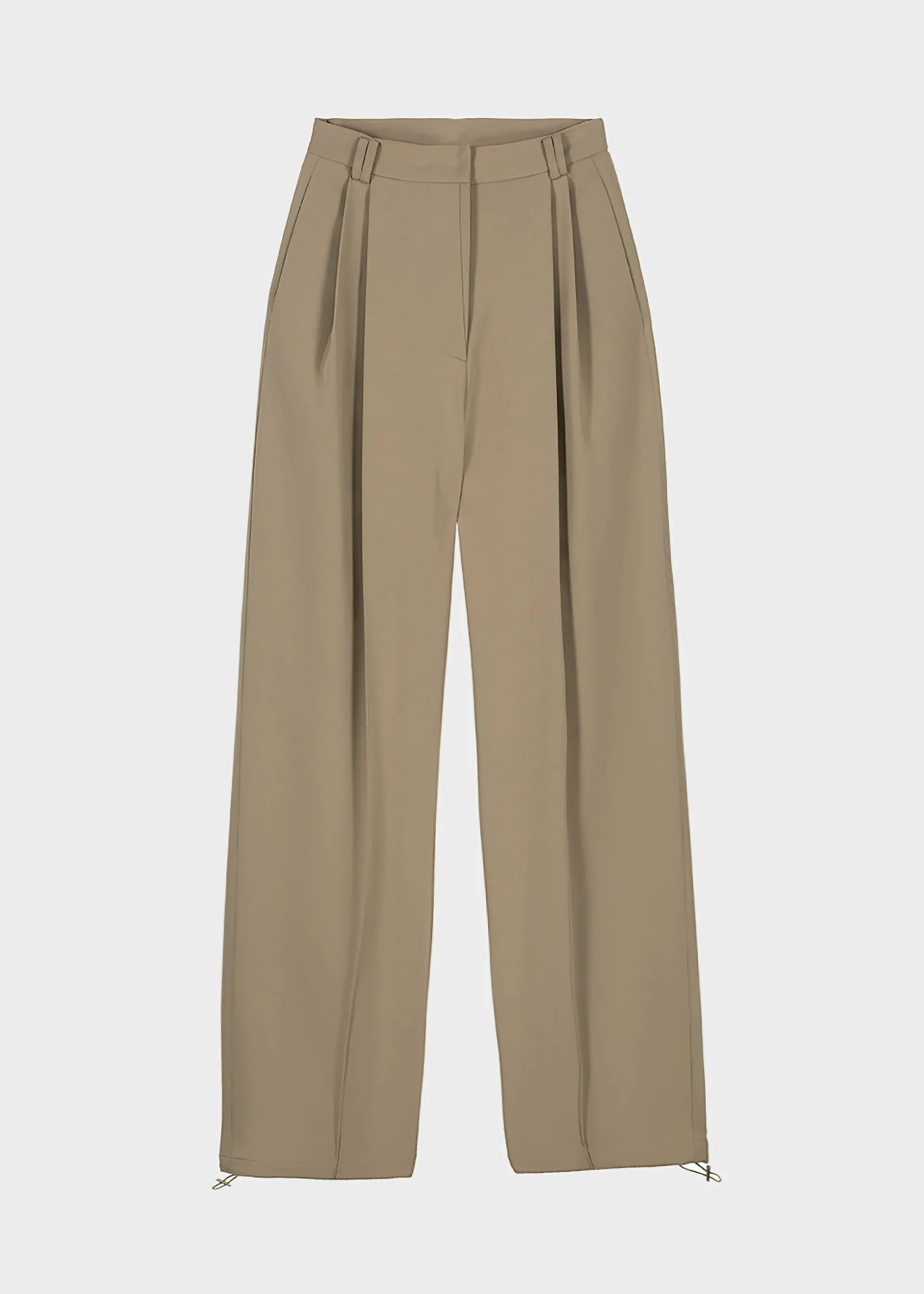 The Frankie Shop Naomie String Pants Latte Clearance